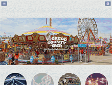 Tablet Screenshot of greggcountyfair.com